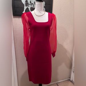 House of Harlow 1960 Long-sleeved party dress
